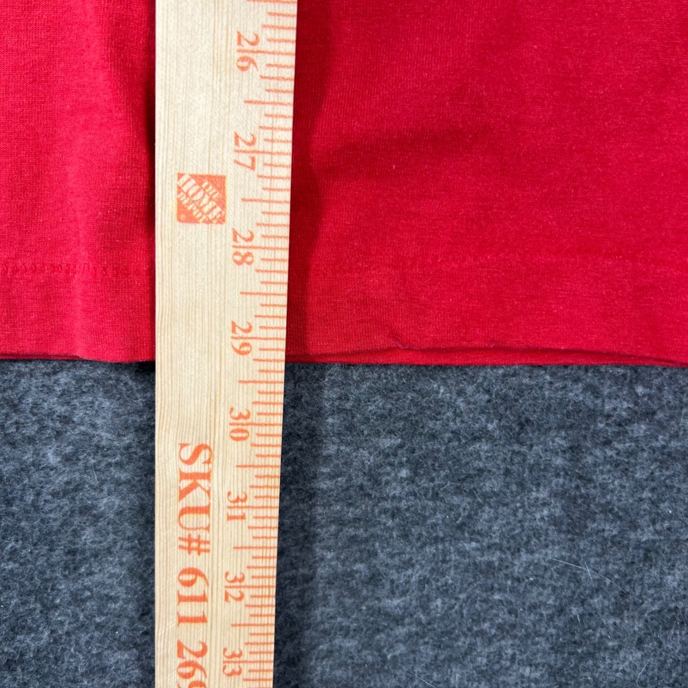 Vintage Texas T-Shirt Mens Large Red Single Stitch Made in USA Parrots - Picture 7 of 10